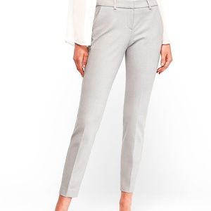 Express Mid Rise Stretch Skinny Pant Grey - Size 4R